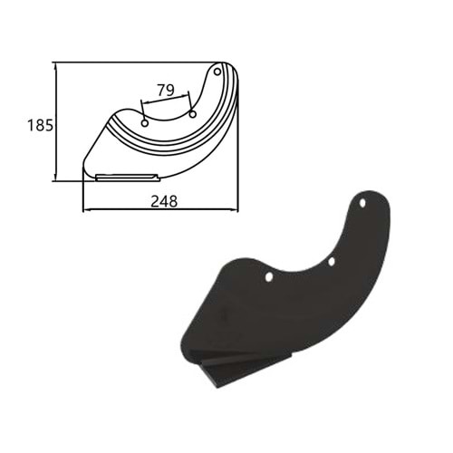 KIRLANGIÇ PAPUCU C TİPİ 3 DELİK