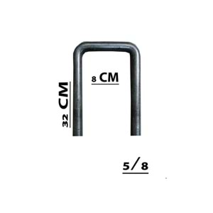 5/8 32 CM ARA 8 CM KASA BAĞLANTISI