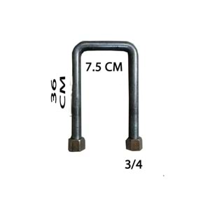 3/4 36 CM ARA 7,5 MAKAS BAĞLANTISI