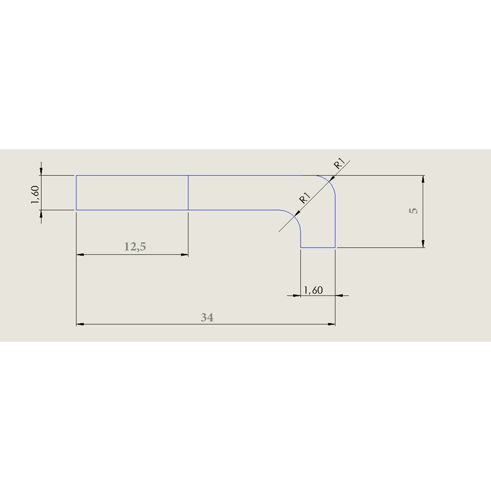 TAMBUR KASNAK GERGİ SAPLAMASI 34 CM