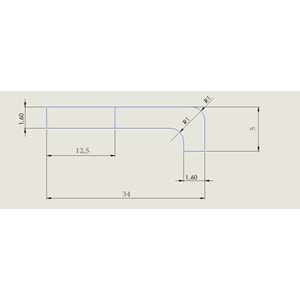 TAMBUR KASNAK GERGİ SAPLAMASI 34 CM