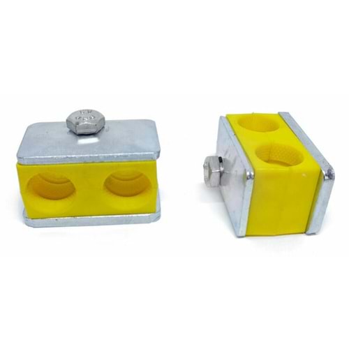 18 MM İKİZ TİP TESİSAT BORU KELEPÇESİ