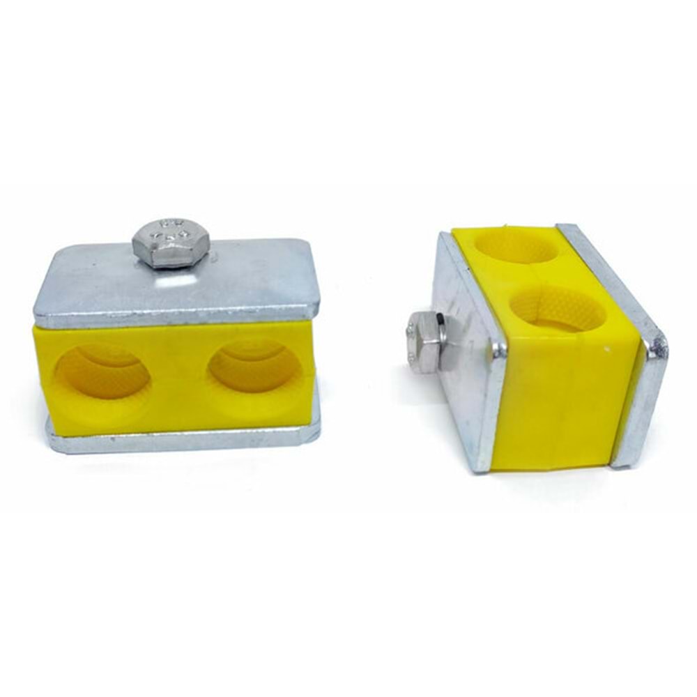 14 MM İKİZ TİP TESİSAT BORU KELEPÇESİ