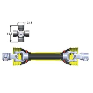 24 İST. 100 CM FREZELİ KILIFLI ŞAFT (MALAZGİRT)