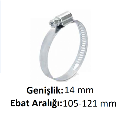 105*121 HORTUM KELEPÇESİ 13 mm