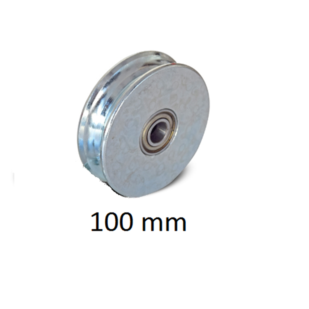 100 MM RAYLI DÜZ MAKARA