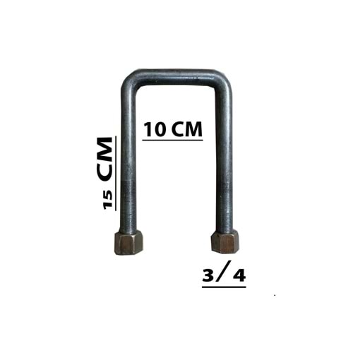 3/4*15 CM ARA 10 CM BAĞLANTI PANCAR