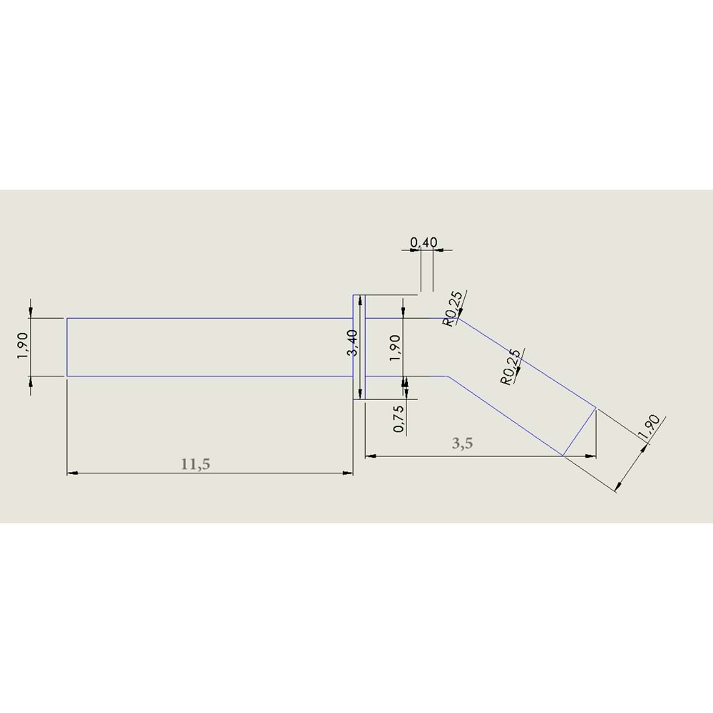 19 MM OT TOPLAMA PİMİ L PİMİ