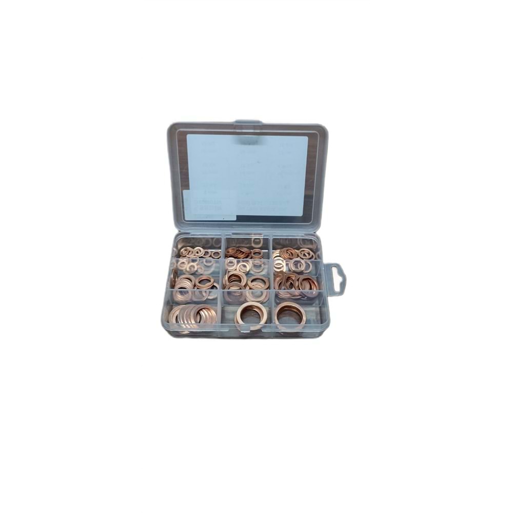 MİNİ METRİK BAKIR PUL SET (135 ADET)