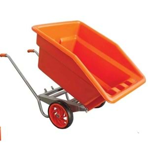 ORJ.PLASTİK DAMPERLİ EL ARABASI 250 LT